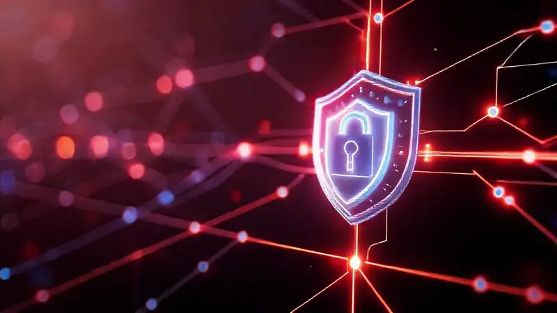 Redes digitales seguras brillan en la oscuridad