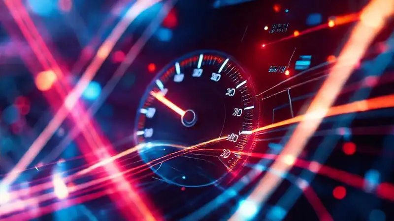 Una interfaz digital futurista y rápida