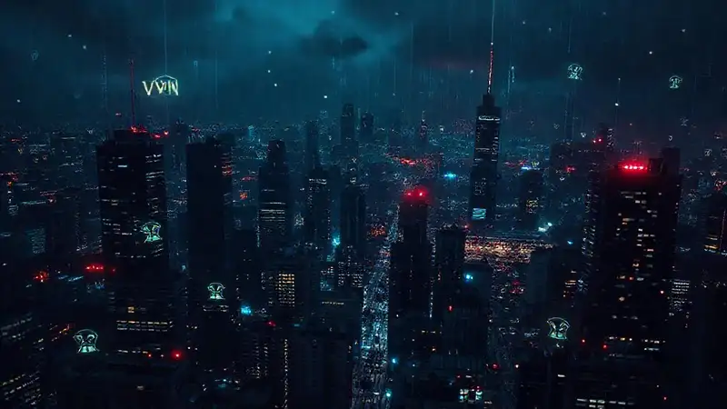 La ciudad digital es oscura y vigilante