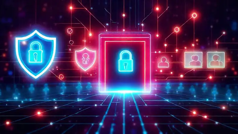 Seguridad digital: conexión segura y vibrante