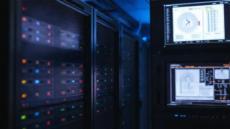 Un centro de datos monitorea diligentemente sistemas