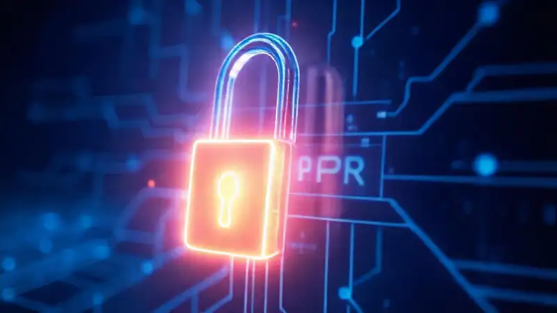 Clave digital segura: red virtual futurista