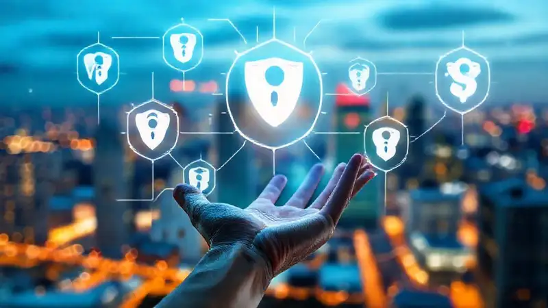 Seguridad digital brillante y confiable