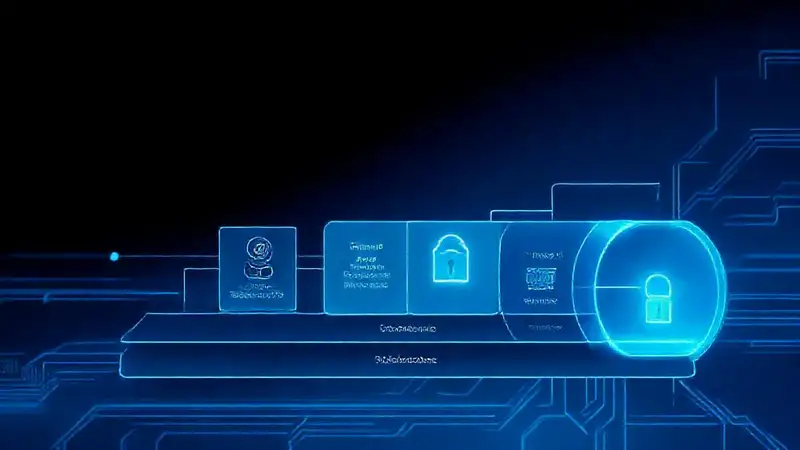 Diagrama de ciberseguridad: protección en capas