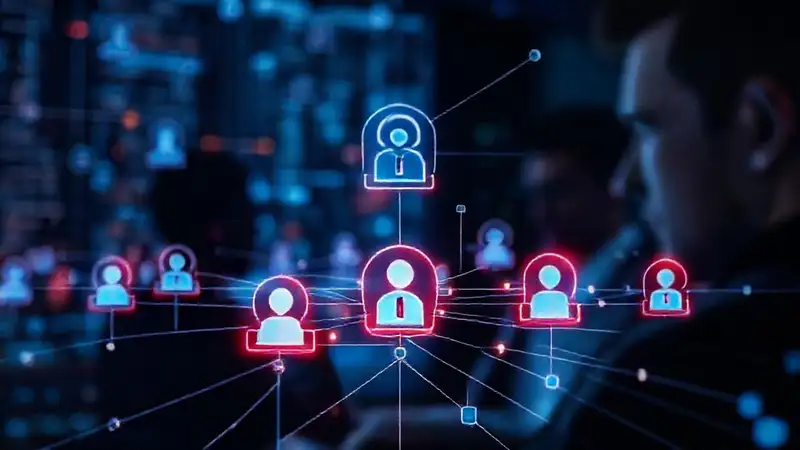 Ciberseguridad visualiza conexiones digitales amenazantes