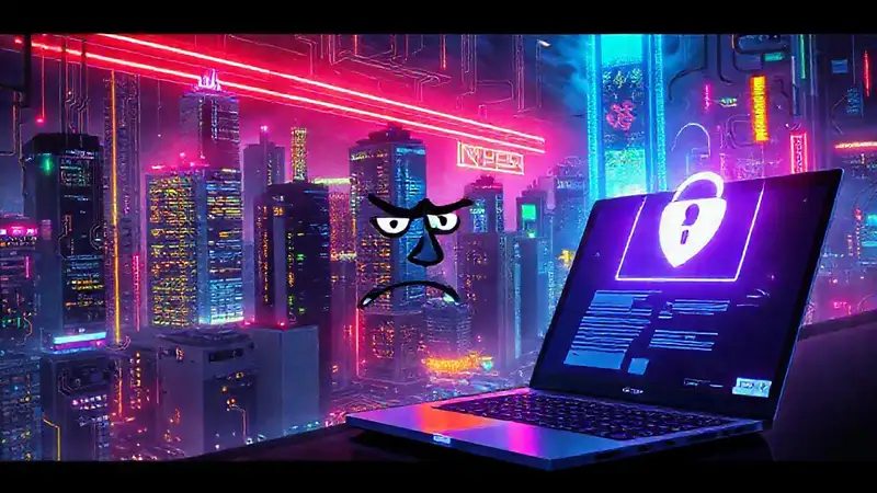 Ciudad cibernética, luces, frustración y tecnología