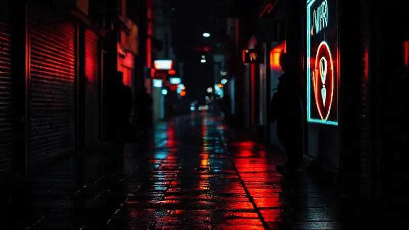 Cyberpunk: peligro, lluvia y tecnología oscura