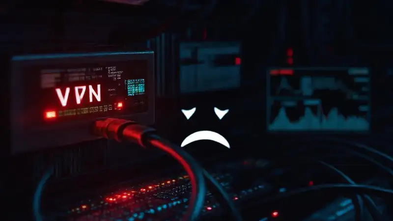 La red falla con errores visuales