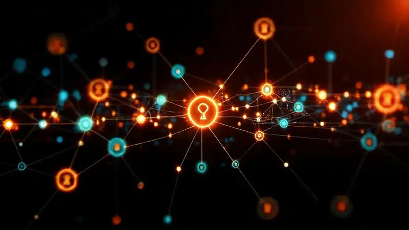 Seguridad digital fluye a través de redes