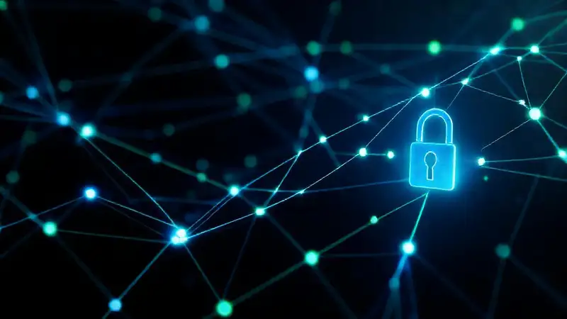 Interfaz digital futurista