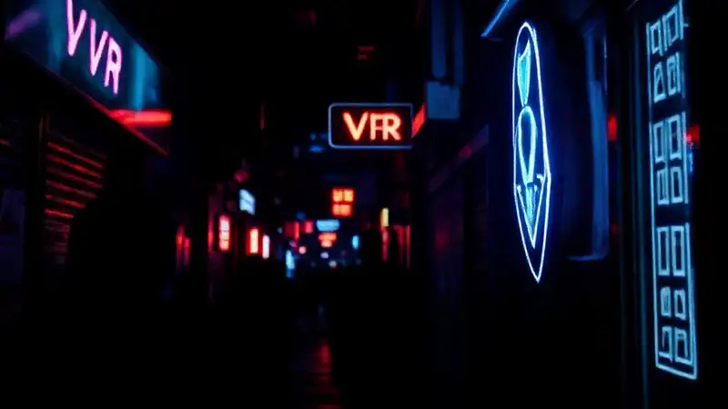 Cyberpunk oscuro digital