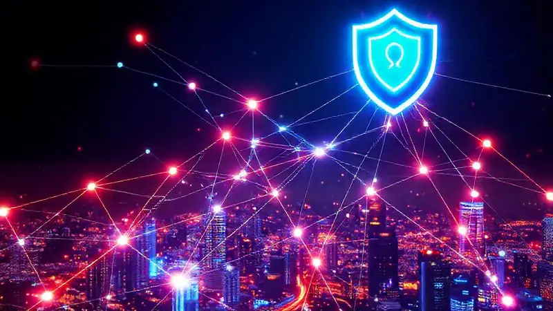 Red digital futurista