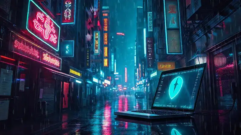 Ciudad cyberpunk