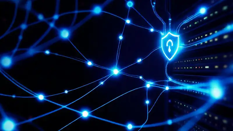 Conexiones digitales protegen datos futuristas