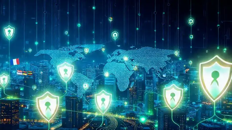 Redes seguras protegen datos globales