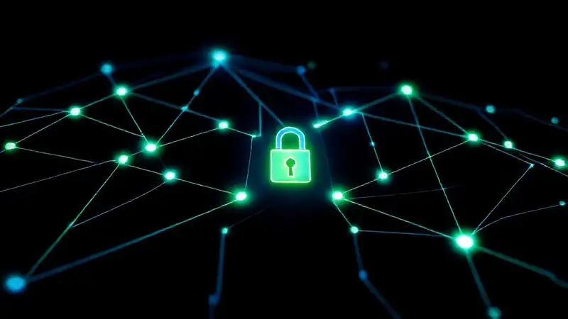 Red digital segura y luminosa