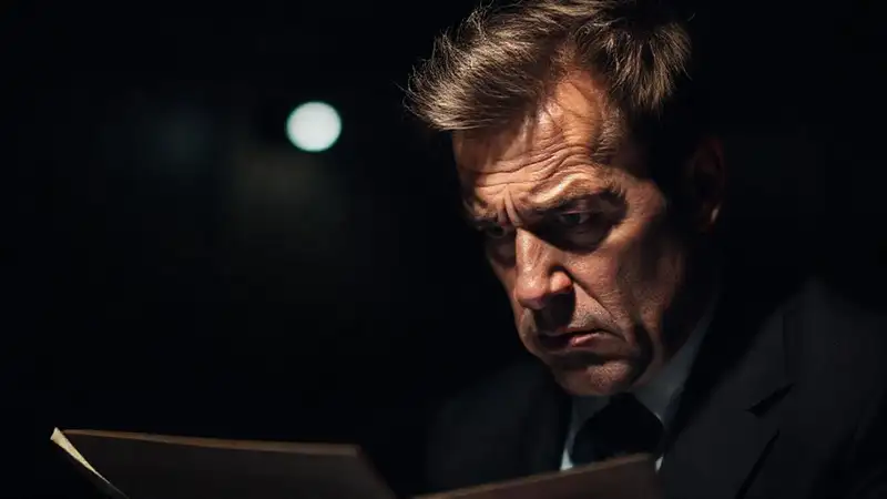 Un hombre frustrado enfrenta trámites legales oscuros