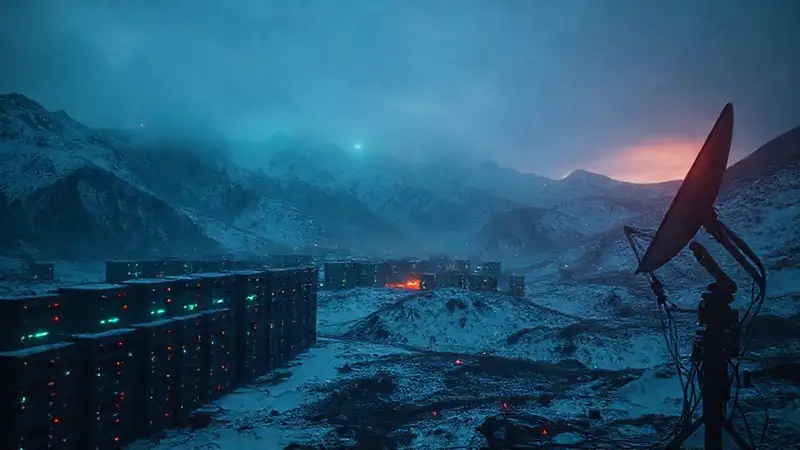 Tecnología oscura en paisajes remotos