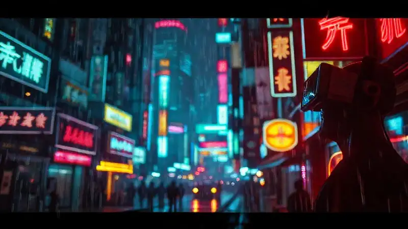 Ciudad cyberpunk