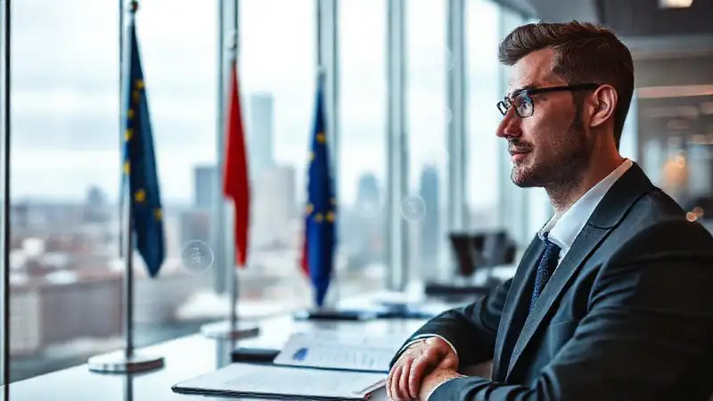 Oficina moderna, profesional y conectada digitalmente