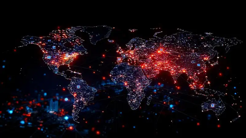 Red global futurista conecta el mundo