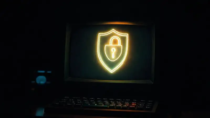 Un ordenador antiguo crea una conexión segura