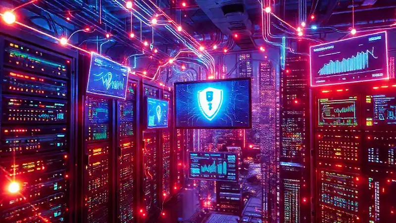 Tecnología futurista conecta datos y sistemas