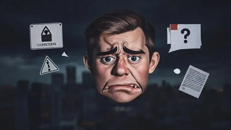 Cuenta bloqueada: problemas legales y ansiedad