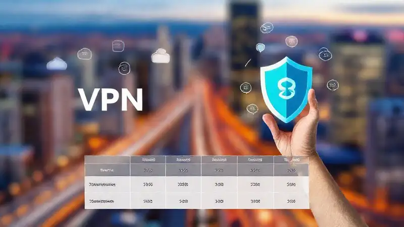 VPN ofrece seguridad y comparación visual