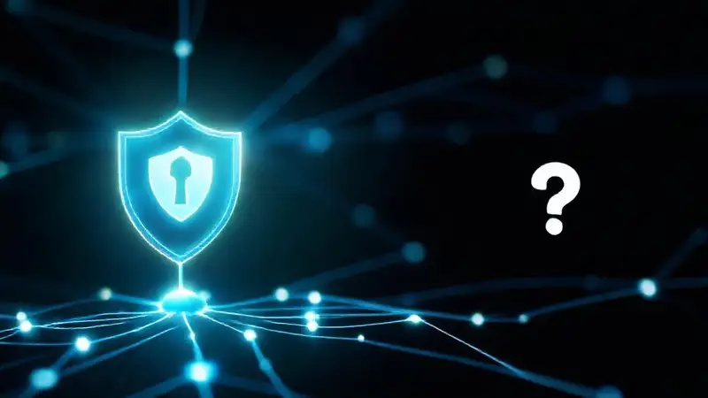 Conexiones seguras, datos futuristas e informativos