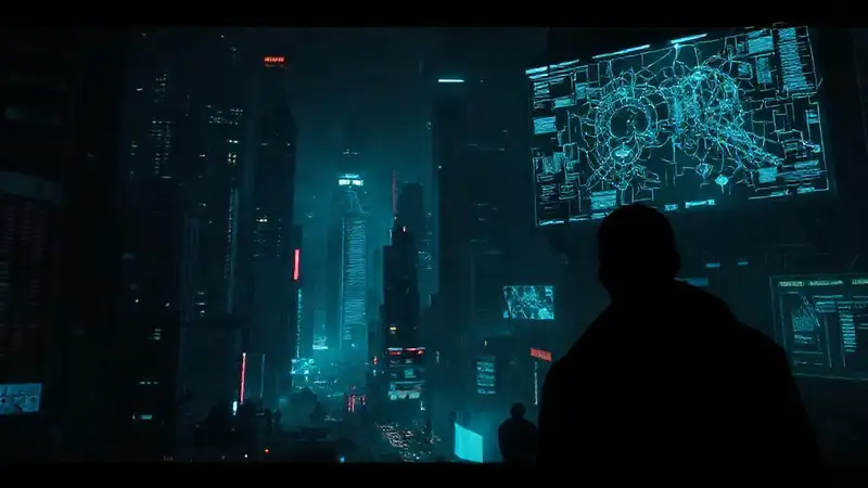 Ciudad digital oscura
