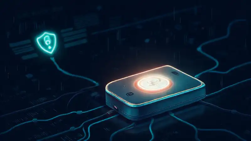 Dispositivo IoT antiguo, conectado y defectuoso