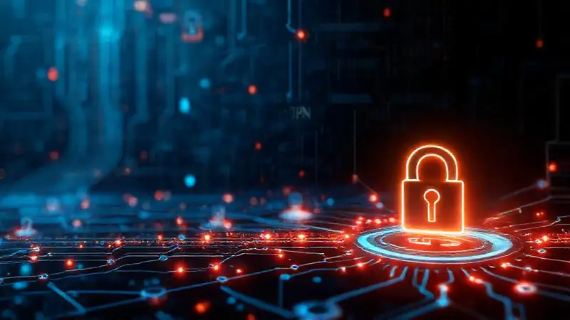 Seguridad cibernética protege conexiones digitales seguras