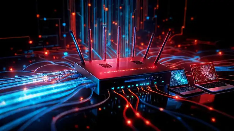 Redes modernas conectan dispositivos visualmente
