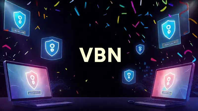 Tecnología moderna celebra conexiones seguras y vibrantes